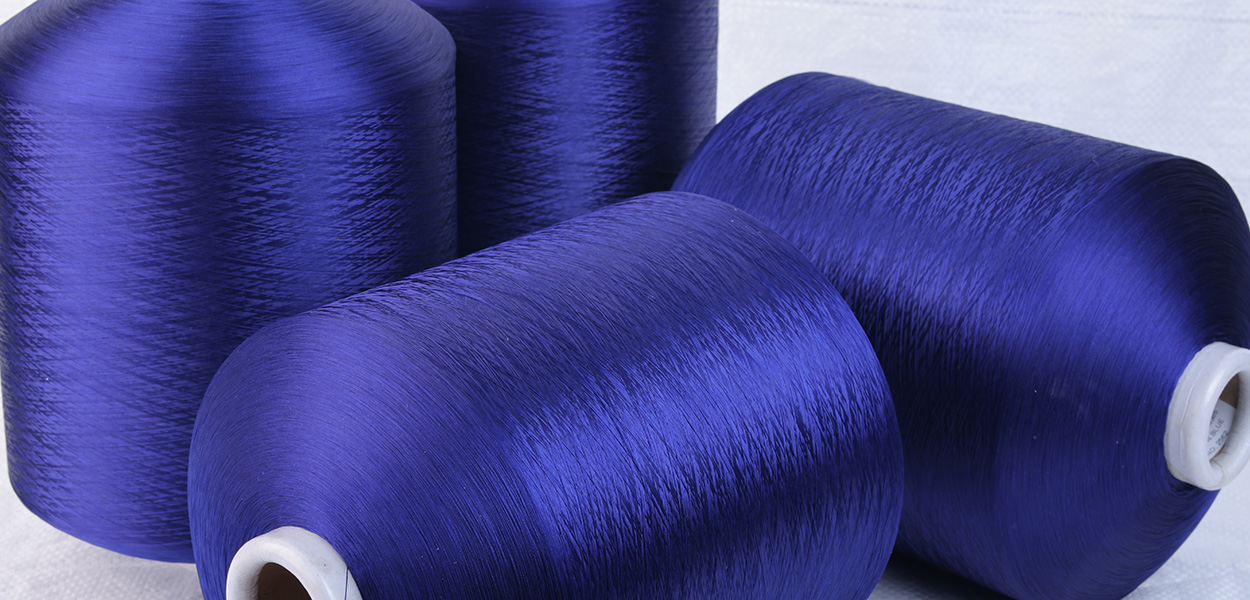 Bright Polyester Dyed Yarn